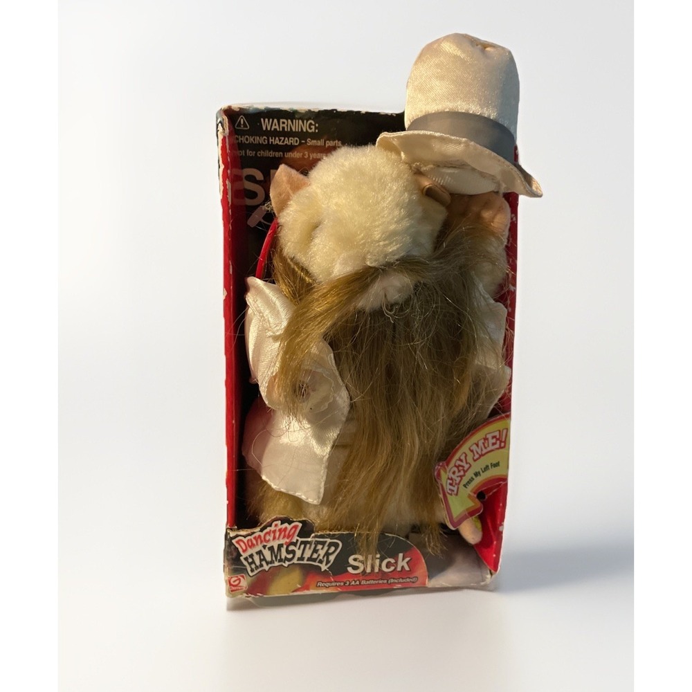 Gemmy Singing Dancing Hamster to Sharp Dressed Man ZZ Top w/original Box‎  Read